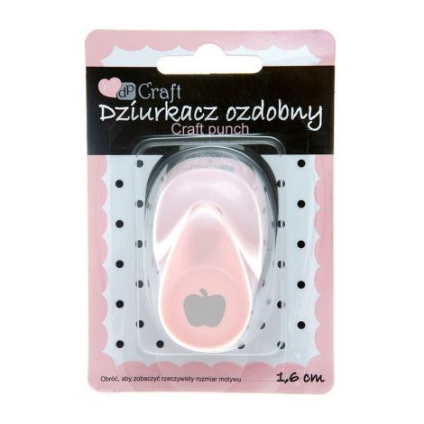 Dziurkacz ozdobny dpCraft 1,6cm Jabłko